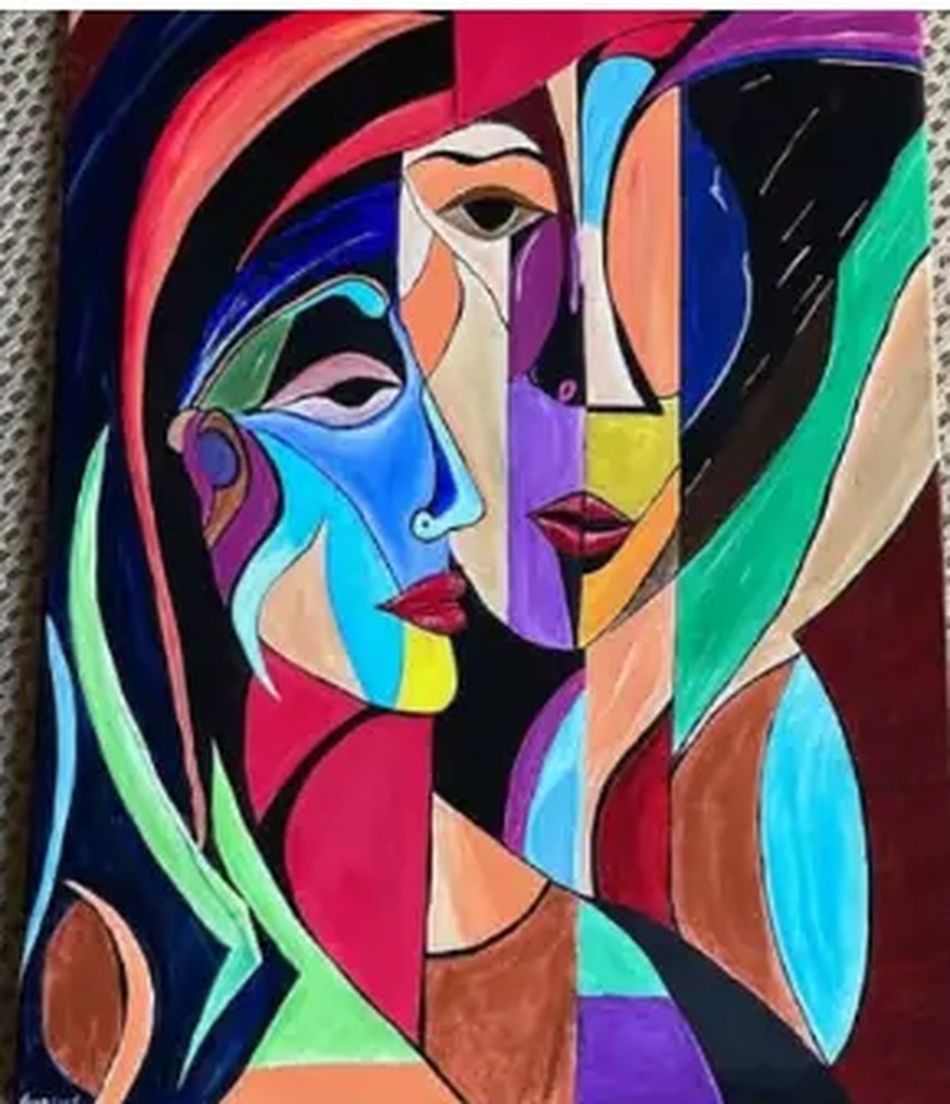 Woman in Colour