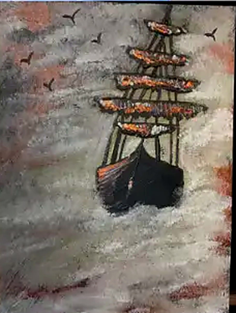 Ship in the Storm